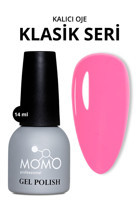 Momo K086 Pembe Kalıcı Parlak Oje