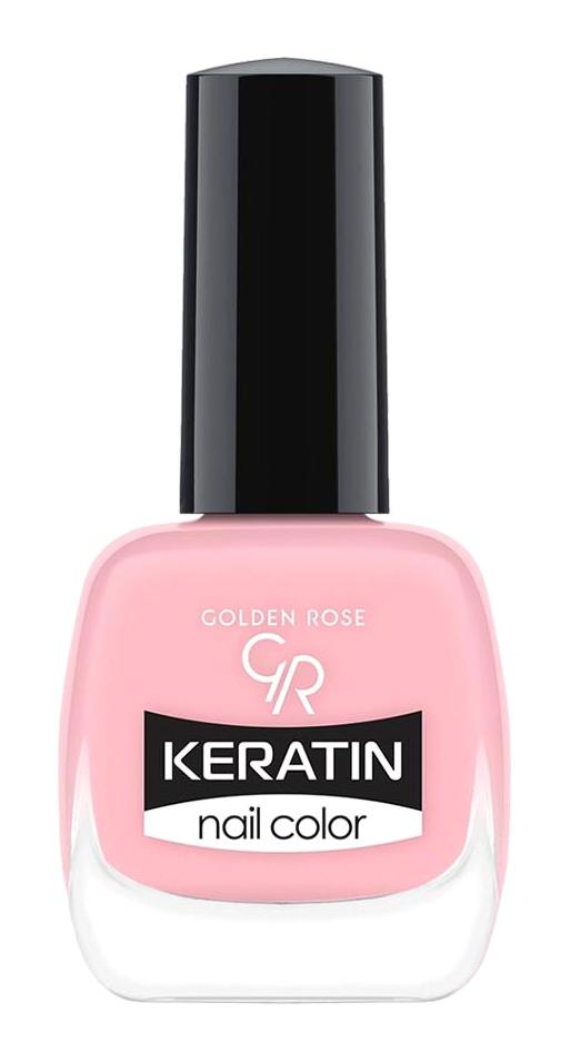 Golden Rose Keratin 01 Pembe Mat Oje