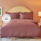 Karaca Home Back To Basic Sarabi Pamuk 160x220 cm Çarşaflı Düz Renk Tek Kişilik Nevresim Takımı Sarabi