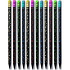 Faber-Castell Party 12'li Silgili Yuvarlak Siyah HB Kurşun Kalem Seti