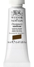 Winsor & Newton Designers 676 Tüp Kahverengi 14 ml Guaj Boya