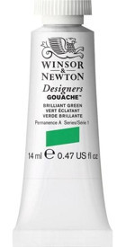 Winsor & Newton Designers Tüp Parlak Yeşil 14 ml Guaj Boya
