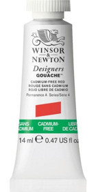 Winsor & Newton Designers 901 Tüp Kırmızı 14 ml Guaj Boya