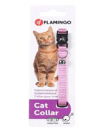 Flamingo Art Sport Pembe Ayarlanabilir Gezdirme Boyun Kedi Tasması