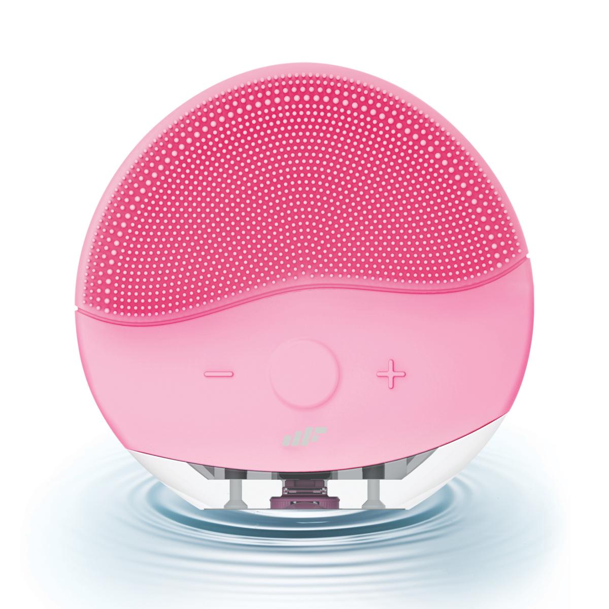 Mf Product Allure 0518 150 mAh Tüm Ciltler İçin 1 Başlıklı Fırçalı Silikon Şarjlı Titreşimli Yüz Temizleme Cihazı Pembe