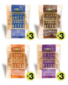 Mom's Natural Foods Mix Glutensiz Fıstıklı İncirli Kakaolu Yaban Mersinli Granola 360 gr