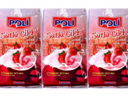 Poli Sütlü Çilek Aromalı İçecek Tozu 3x250 gr