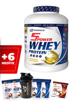 Powertech 5 Power Muzlu Whey Protein Tozu 2.16 kg