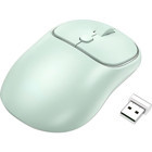Polham Sessiz Yatay Kablosuz Yeşil Optik Mouse