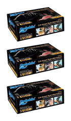 Dolphin Pudrasız Siyah Small Temizlik Eldiveni 3 Paket
