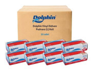 Dolphin Vinil Pudrasız Beyaz Large Çok Amaçlı Temizlik Eldiveni