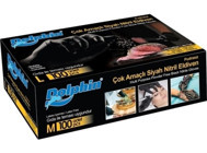 Dolphin Siyah Medium Çok Amaçlı Temizlik Eldiveni