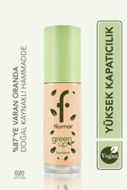 Flormar Green Up Vegan Serum Tüp Fondöten 30 ml