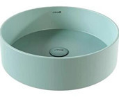 Creavit Lp 145 Modern Tekli 45 cm Seramik Tezgah Üstü Çanak Lavabo Mint Yeşil