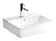 Vitra Nuo 7431b003-0001 Klasik Tekli 50 cm Seramik Tezgah Üstü Çanak Lavabo Beyaz