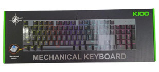 Raynox K100 Türkçe Q RGB Blue Switch Kablolu Siyah Standart Gaming Klavye
