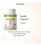 Voonka Vitamin C Portakallı Yetişkin 62 Adet
