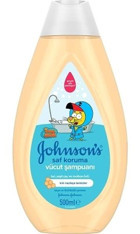 Johnson's Baby Doğal Göz Yakmayan Hipoalerjenik Yenidoğan Hassas Ciltler Bebek Şampuanı 500 ml