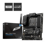 MSI Pro Z790-P LGA 1700 Soket DDR5 Bellek 7000 Mhz PCIe 4.0 HDMI Wifi Overclock ATX Intel Uyumlu Anakart