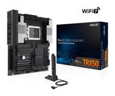 Asus Pro WS TRX50 TR5 Soket DDR5 Bellek 6400 Mhz PCIe 4.0 HDMI Wifi Overclock CEB AMD Uyumlu Anakart