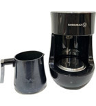 Korkmaz A865-04 Tek Hazneli 200 ml Su Hazneli 3 Fincan Siyah Türk Kahvesi Makinesi