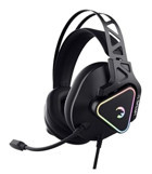 Gamepower Kizaru 7.1 USB Gürültü Önleyici Mikrofonlu Kablolu Kulak Üstü Kulaklık Siyah