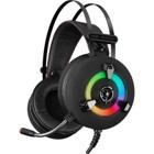 Rampage Miracle X2 PLUS 7.1 Mikrofonlu Kablolu Kulak Üstü Kulaklık Siyah
