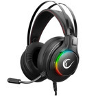 Rampage RG-X19PRO V2 7.1 USB Mikrofonlu Kablolu Kulak Üstü Kulaklık Siyah