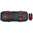 Xtrike Me MK-503 Işıklı Siyah Kablolu Klavye Mouse Seti