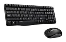 Rapoo KMS-X1800S Siyah Kablosuz Klavye Mouse Seti