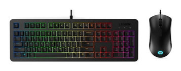 Lenovo Legion KM300 Işıklı Siyah Kablolu Klavye Mouse Seti