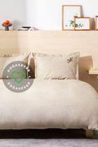 Karaca Home Olive Pamuklu 4 Mevsim 200 x 220 cm Çarşaflı Düz Çift Kişilik Nevresim Takımı Haki