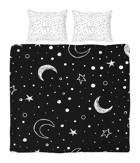 Helen George Night Owl Pamuklu 4 Mevsim 200 x 220 cm Çarşaflı Desenli Çift Kişilik Nevresim Takımı Çok Renkli