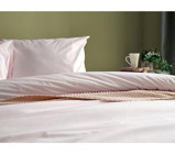 Doqu Home Dream Life Pamuklu 4 Mevsim 200 x 220 cm Çarşaflı Desenli Çift Kişilik Nevresim Takımı Pudra