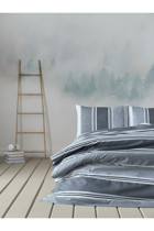 Doqu Home Listra Easy Pamuklu 4 Mevsim 200 x 220 cm Çarşaflı Desenli Çift Kişilik Nevresim Takımı Çok Renkli