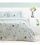 Taç Solene Pamuklu 4 Mevsim 200 x 220 cm Çarşaflı Desenli Çift Kişilik Nevresim Takımı Çok Renkli