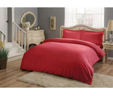 Taç Basic Saten 4 Mevsim 200 x 220 cm Çarşaflı Desenli Çift Kişilik Nevresim Takımı Kırmızı