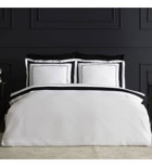 Karaca Home White Collection Charlotte Saten 4 Mevsim 200 x 220 cm Düz Çift Kişilik Nevresim Takımı Beyaz