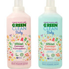 Green Clean Bitkisel 1000 ml Sıvı Bebek Deterjanı + 1000 ml Sıvı Yumuşatıcı