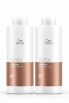 Wella Fusion Intense İpek Özü Etki Boyalı Saçlar Tüm Saçlar İçin Kadın Saç Kremi 2x1 lt