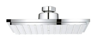 Grohe 27705000 Metal Arıtmalı Tasarruflu Kare Yağmur Tepe Duş Başlığı Gümüş