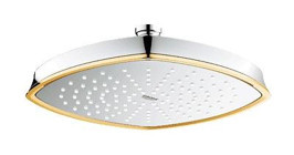 Grohe 27974IG0 Metal Arıtmalı Tasarruflu Kare Yağmur Tepe Duş Başlığı Gri