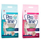 Pro Line Marsilya Sabunlu Topaklanan İnce Taneli Bentonit Kedi Kumu 2x10 lt