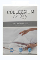 Collessium Pamuk Lastikli Sıvı Geçirmez 150 x 200 cm Çift Kişilik Alez
