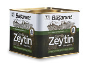 Başaran Zeytinleri Tuzlu Gemlik Siyah Zeytin Teneke 2 kg
