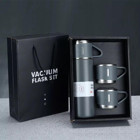 Refox Çelik 500 ml Set Termos Gri
