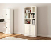 Rabi Beyza Country 2 Bölmeli 3 Raflı Suntalam 180 cm Beyaz
