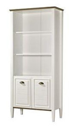 Meltem Joy Genç Odası 5 Bölmeli 5 Raflı Mdf 190 cm Beyaz - Meşe