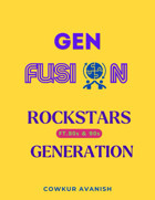 Genfusionrockstars Featuring 80S And 90S Generation Avanish, Cowkur Independently Publıshed