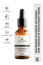 Herbaderm Niacinamide-G Yaşlanma Kırışıklık Karşıtı Jel Yüz Serumu 30 ml